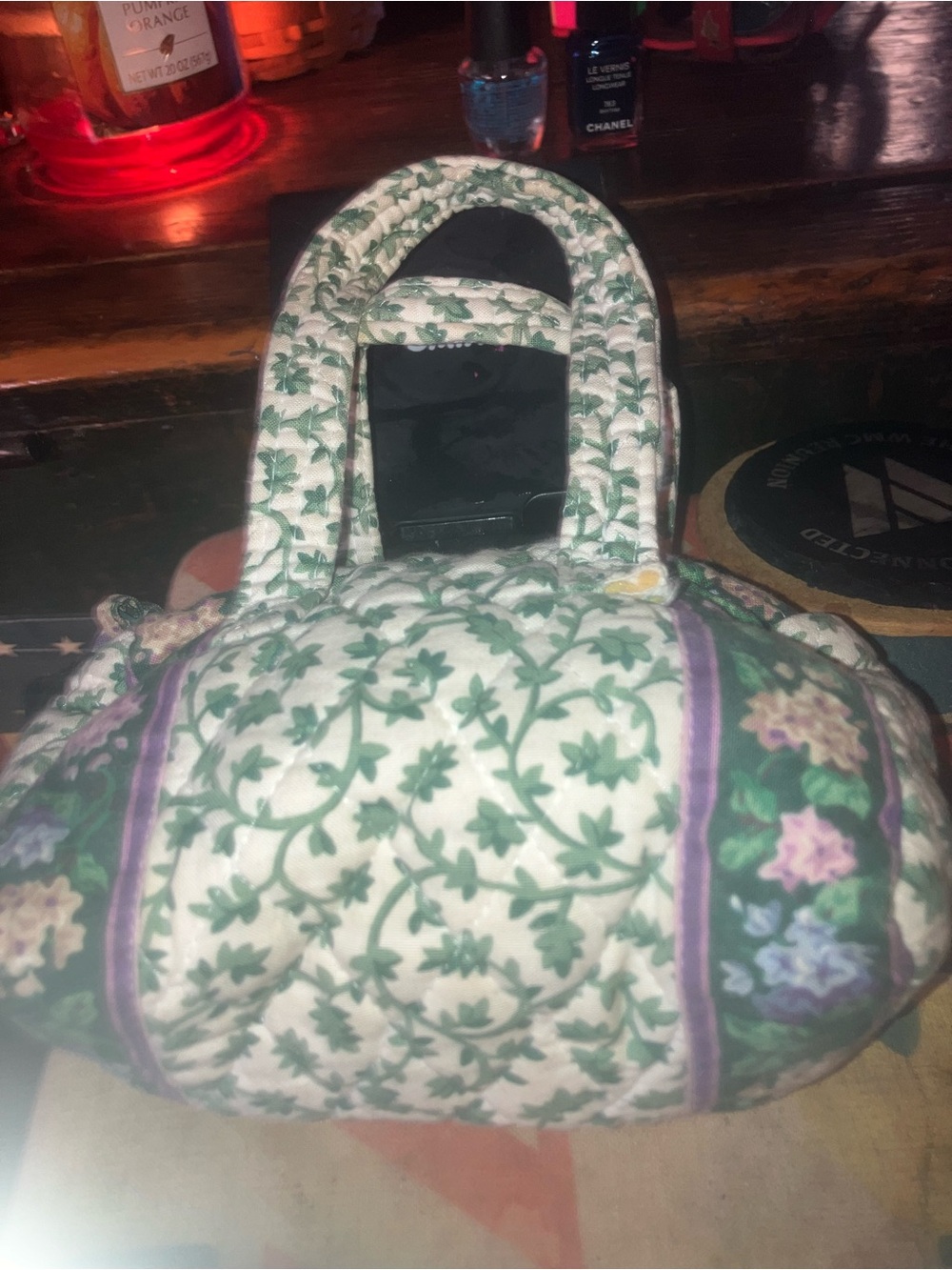 Vera Bradley petite paddy in color lilac time. Color, pattern, and style RARE - Picture 3 of 11